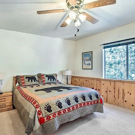 Cozy Getaway Cabin Deck And Hot Tub With Views! Villa Big Bear Lake Eksteriør billede